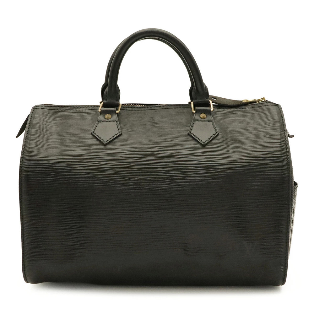 Louis Vuitton Epi Speedy Boston Bag Leather Noir Black